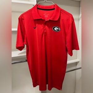 Georgia Bulldogs Nike Dri fit polo
